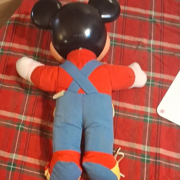 Mattel Mickey Mouse Plush - Red and Blue - Picture 7 of 8
